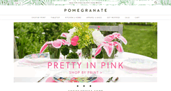 Desktop Screenshot of pomegranateinc.com